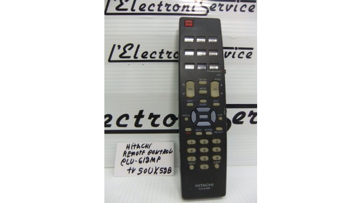 Hitachi CLU-612MP télécommande .